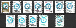 ARGENTINE. Petite Collection De Timbres Oblitérés "Couleurs Nationales". - Used Stamps