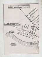 Inspection Mer 1959 Zone Rassemblement Bâtiments Escadres Méditerranée Atlantique Surmar FNA Lamoune - Bateaux