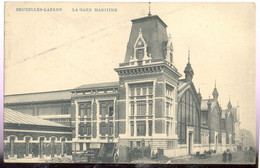 Cpa Laeken Gare Maritime  1920 - Navegación - Puerto