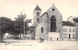 FRANCE - 94 - SAINT MAUR - Place De L'église - CLC - Carte Postale Ancienne - Saint Maur Des Fosses