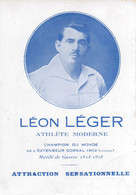 170223B - SPORT ATHLETISME MODERNE LEON LEGER Champion Extenseur Dorsal 1902 Attraction Sensationnelle Mutilé Guerre WW1 - Athlétisme