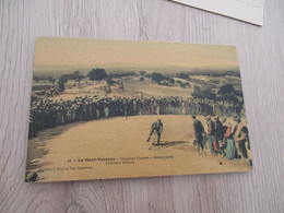 CPA 84 Vaucluse Dans Le Comtat Mont Ventoux Colorisée Toilée Dernières Courses Motocyclette Tournant Difficile - Otros & Sin Clasificación