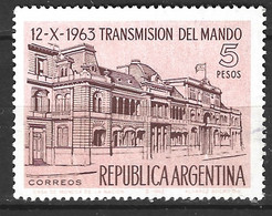 ARGENTINE. N°675 Oblitéré De 1963. Palais Présidentiel. - Châteaux