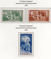 Guadeloupe YT PA 1-3 Neuf Sans Charnière XX MNH - Poste Aérienne