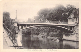 FRANCE - 95 - L'Isle Adam - Le Pont De Parmain - Carte Postale Ancienne - L'Isle Adam