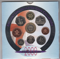 UK - 2000 Year Set BUNC Royal Mint Presentation Pack - Mint Sets & Proof Sets