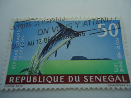 SENEGAL   USED STAMPS  FISHE XIPHIAS - Sénégal (1960-...)