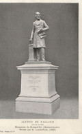 ALFRED DE FALLOUX. - Monument Du Bourg-d'Iré - Bronze Par H.LOUIS-NOËL - Other & Unclassified