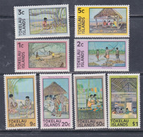 Tokelau N° 49 / 55 XX   Série Courante,  La Série Des 8 Valeurs, Sans Charnière, TB - Tokelau