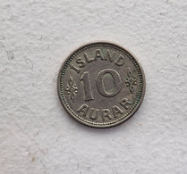 Iceland - 10 Aurar - Christian X - 1923 - Iceland