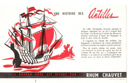 RHUM CHAUVET . UNE HISTOIRE DES ANTILLES - Liquor & Beer