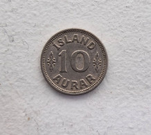 Iceland - 10 Aurar - Christian X - 1939 - Iceland