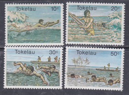 Tokelau N° 73 / 76 XX Sports Aquatiques,  La Série Des 4 Valeurs, Sans Charnière, TB - Tokelau