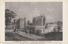 MISSILLAC. -  Château De La Bretèche. Reproduction De Gravure - Missillac