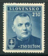 SLOVAKIA 1939-42 Child Welfare MNH / **  Michel 69 - Unused Stamps