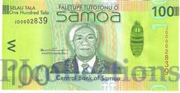 SAMOA 100 TALA 2008 PICK 43 UNC LOW SERIAL NUMBER "JD00028**" - Samoa