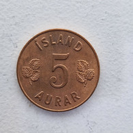 Iceland - 5 Aurar - 1963 - Iceland