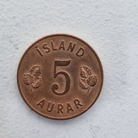 Iceland - 5 Aurar - 1965 - Iceland