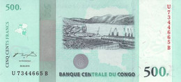 CONGO 500 FRANC 2010 P 100 UNC SC NUEVO - Demokratische Republik Kongo & Zaire