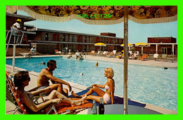 BALTIMORE, MD - HILLTOP MOTOR INN - SWIMMING POOL ANIMATED -  HENWALT COLOR CORP - - Baltimore