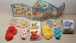 2022 Ferrero - Kinder Surprise - VD112 & VD113 - Dressing Up Doll - Complete Set + 2 BPZ's - Monoblocchi