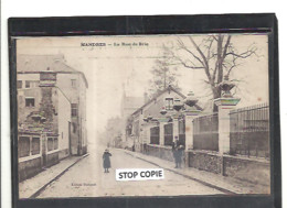 02-2023 - DEF2021 - VAL DE MARNE - 94 - MANDRES - La Rue De Brie - Petite Animation - Mandres Les Roses