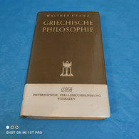Walther Kranz - Griechische Philosophie - Psicologia