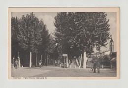 FAENZA:  VIALE  VITTORIO  EMANUELE  III°  -  FOTO  -  FP - Faenza