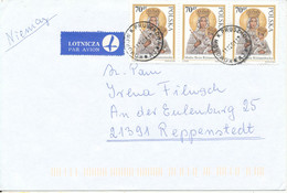 Poland Cover Sent To Germany 11-12-2001 Topic Stamps - Covers & Documents