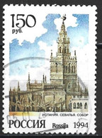 Russia 1994. Scott #6209 (U) Seville Cathedral, Spain - Usados