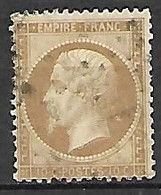 FRANCE    -   1862 .   Y&T N° 21 Oblitéré - 1862 Napoleon III