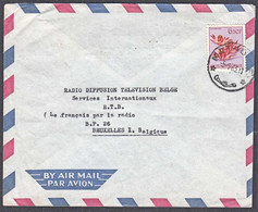 Ca5084 CONGO (Leo) 1963, BC Flower Stamp On Matadi Cover To Belgium - Lettres & Documents