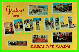 DODGE CITY, KS - MULTIVUES OF BOOT-HILL - DEXTER PRESS INC -  PUB. BY DUNLAP-HENLINE - - Andere & Zonder Classificatie