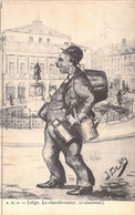 [-50%] Liège - Illustrateur J.Ochs - Le Charbonnier - Précurseur - Crayonné - Carte Postale Ancienne - Lüttich