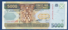 COSTA RICA - P.268Aa –  5000 Colones 27.09.2004 UNC Serie C29162046 - Costa Rica