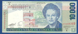 COSTA RICA - P.267e – 10000 Colones 26.09.2007 UNC Serie A99908369 - Costa Rica