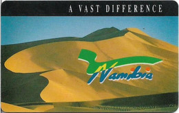 Namibia - Telecom Namibia - Dunes, Chip Siemens S30, (Cn. NAEI Xxxxx Xxx, Dashed Ø), Fluo Issue, 10$, Used - Namibie