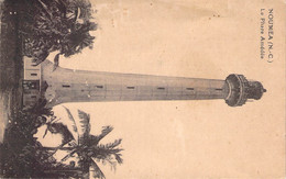 Nouvelle Calédonie - Nouméa - Le Phare Amédée - Palmier   - Carte Postale Ancienne - Nieuw-Caledonië