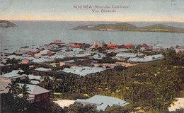 Nouvelle Calédonie - Nouméa - Vue Générale - Colorisé - Panorama - Mer - Carte Postale Ancienne - Nuova Caledonia