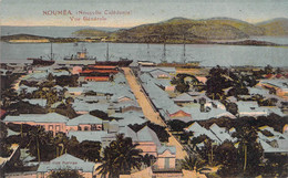 Nouvelle Calédonie - Nouméa - Vue Générale - Panorama -Colorisé - Collection Barrau - Mer - Carte Postale Ancienne - New Caledonia