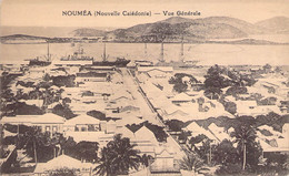 Nouvelle Calédonie - Nouméa - Vue Générale - Panorama - Collection Barrau - Mer - Carte Postale Ancienne - Nuova Caledonia