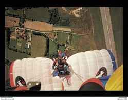 CPSM.  Parachutisme - Les Circaètes. 3eme Région Aérienne - Fallschirmspringen