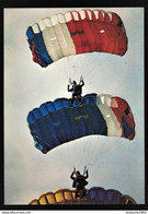 CPSM.  Parachutisme - Les Circaètes. 3eme Région Aérienne - Paracadutismo