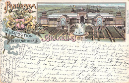 Belgique - Incunable - Bruxelles - Panorama De L'exposition Internationale - Oblitéré 1898 - Carte Postale Ancienne - Brussels (City)