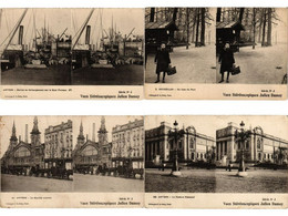 BELGIUM 33 Vintage STEREO Postcards Pre-1940 (L5562) - Collezioni E Lotti