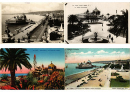 FRANCE NICE Mostly PALAIS DE LA JETÉE 300 Vintage Postcards (L2660) - Lotes Y Colecciones