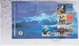 AAT 2008 International Polar Year M/s FDC  (XC172) - FDC