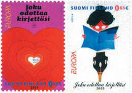 122835 MNH FINLANDIA 2003 EUROPA CEPT. ARTE DEL CARTEL - Gebraucht