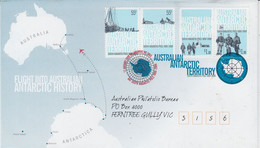 AAT 2009 Flight Into Australian Anbtarctic History  Cover  17 JAN 2009 (XC173) - Covers & Documents