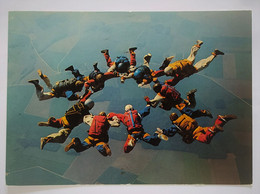 CPSM. Parachutisme - Groupe Icarius 1974 - Paracaidismo